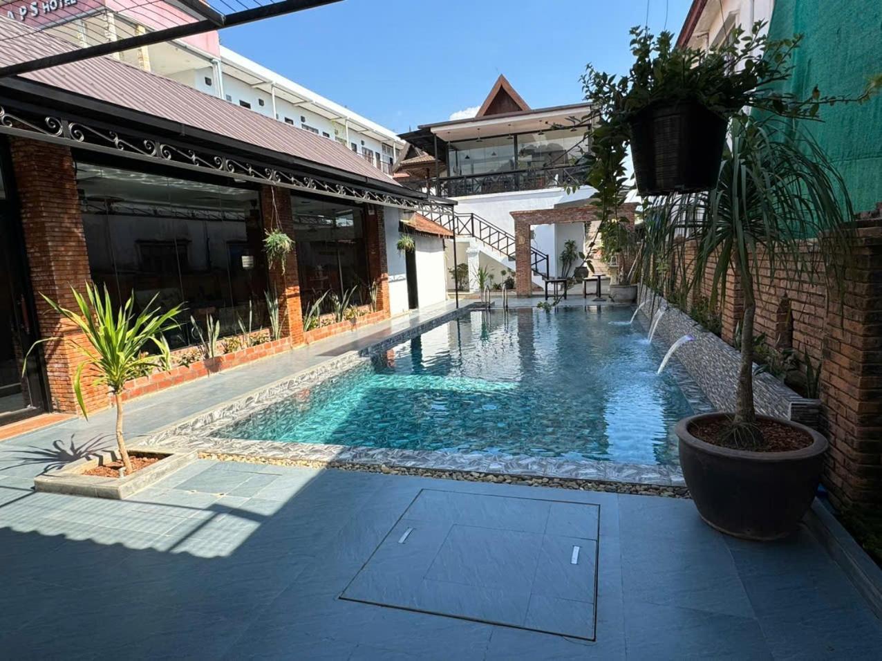Walking Street Villa Vang Vieng Esterno foto